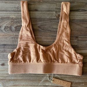 SKIMS Sleeping Bralette Camel XS